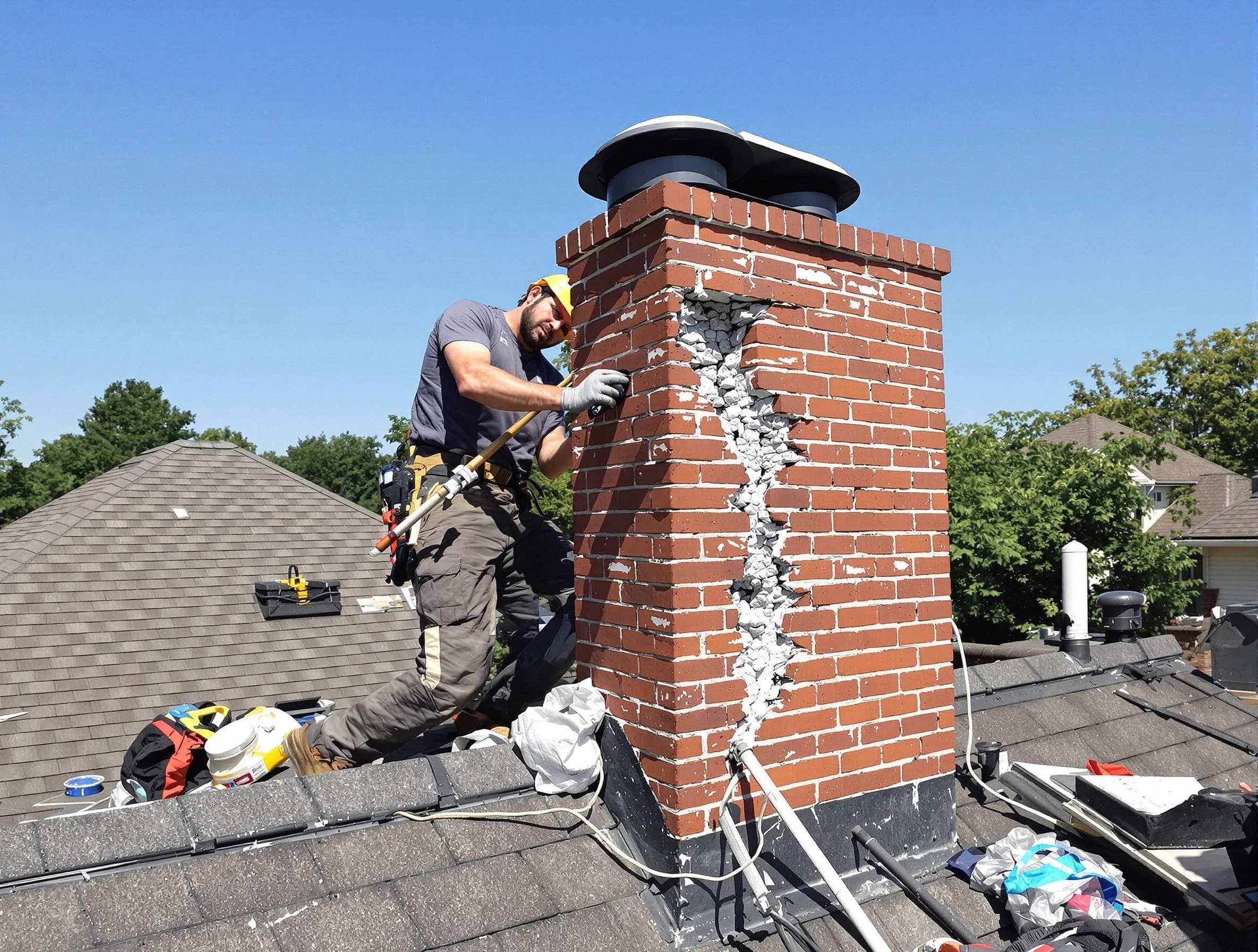Chimney Repair service in Mustang, OK